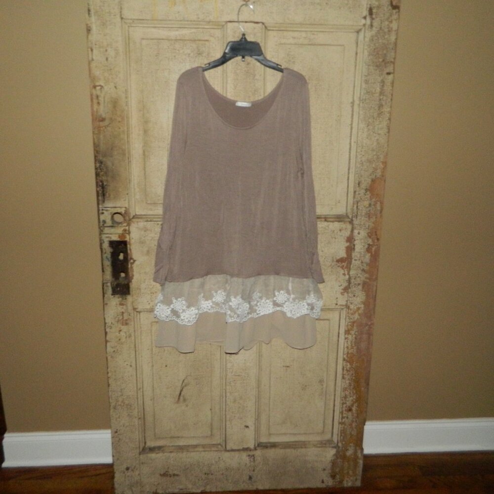 Jodifl Lace Layered Bottom Top Size L (II-9)